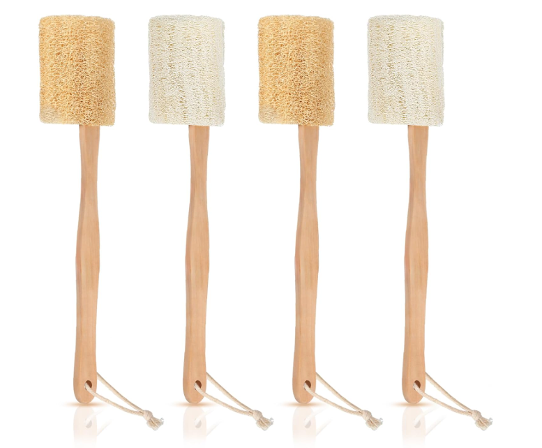 Natural Exfoliating Loofah Bath Back Brush