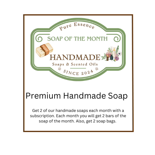 2 Soaps each month subscription for a year