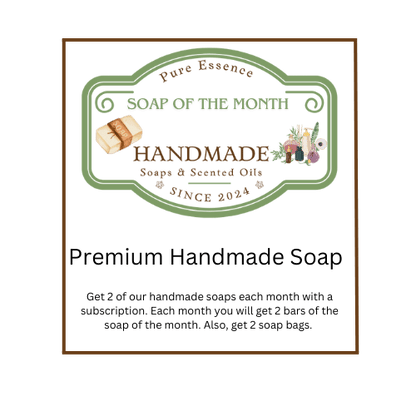 2 Soaps each month subscription for a year