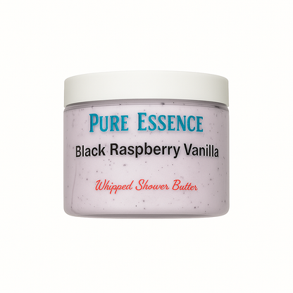 Black Raspberry Vanilla Whipped Bath shower Butter