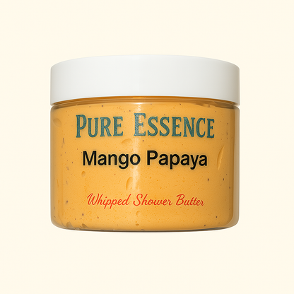 Mango Papaya Whipped Bath shower Butter