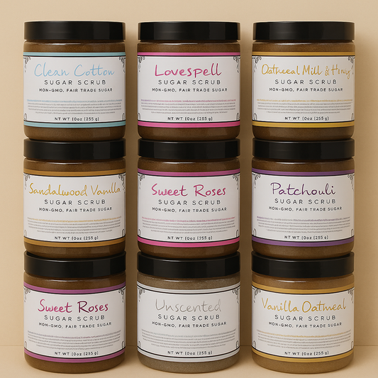 Sugar Scrub with Organic Sugar