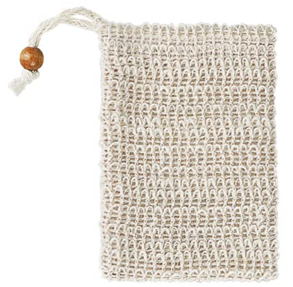 Natural Exfoliating Mesh Soap Bag